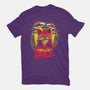Bearded Cat From Outer Space-mens basic tee-Paul Hmus