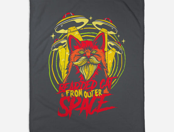 Bearded Cat From Outer Space