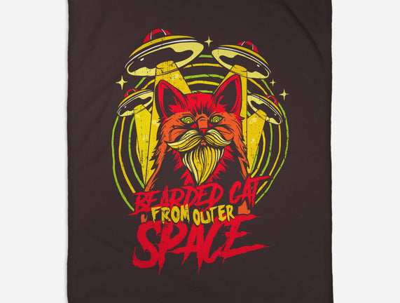 Bearded Cat From Outer Space