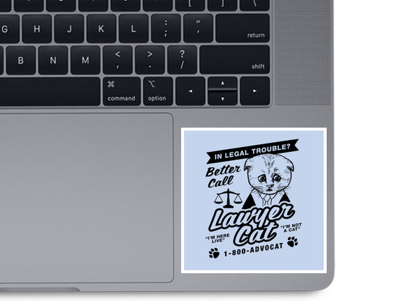 Better Call Lawyer Cat