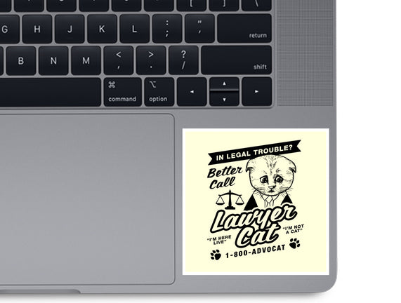 Better Call Lawyer Cat