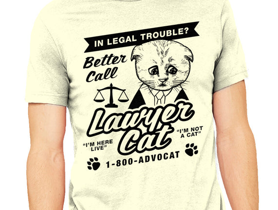 Better Call Lawyer Cat