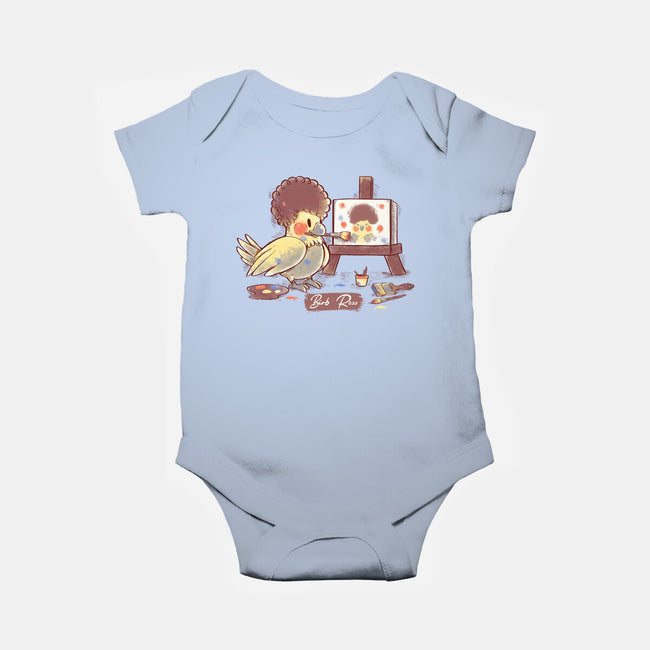 Birb Ross-baby basic onesie-TechraNova