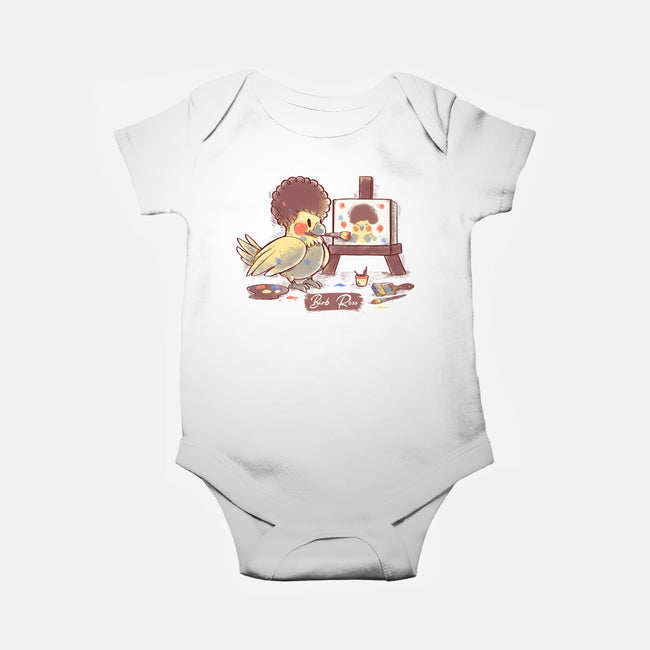 Birb Ross-baby basic onesie-TechraNova