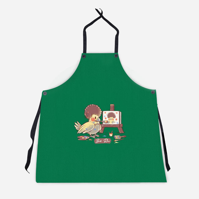 Birb Ross-unisex kitchen apron-TechraNova
