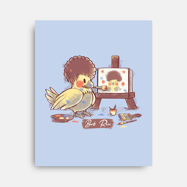 Birb Ross-none stretched canvas-TechraNova