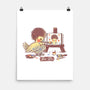Birb Ross-none matte poster-TechraNova