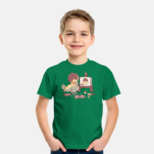 Birb Ross-youth basic tee-TechraNova