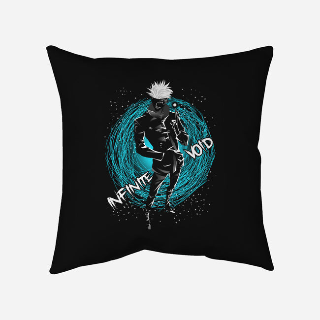 Infinite Void-none removable cover w insert throw pillow-constantine2454