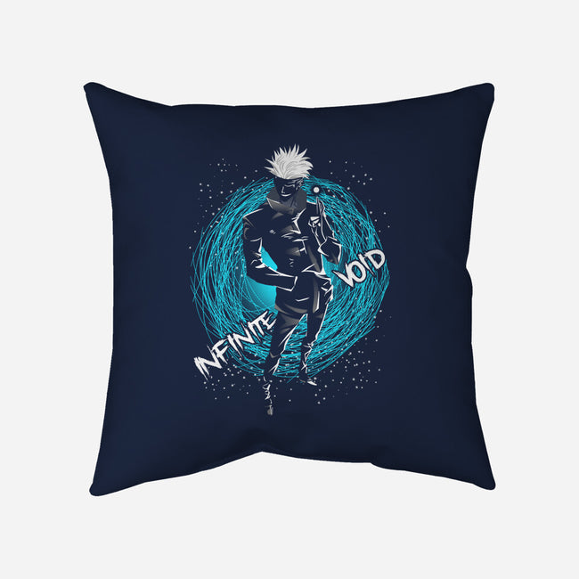 Infinite Void-none removable cover w insert throw pillow-constantine2454