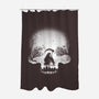 The Death-none polyester shower curtain-alemaglia