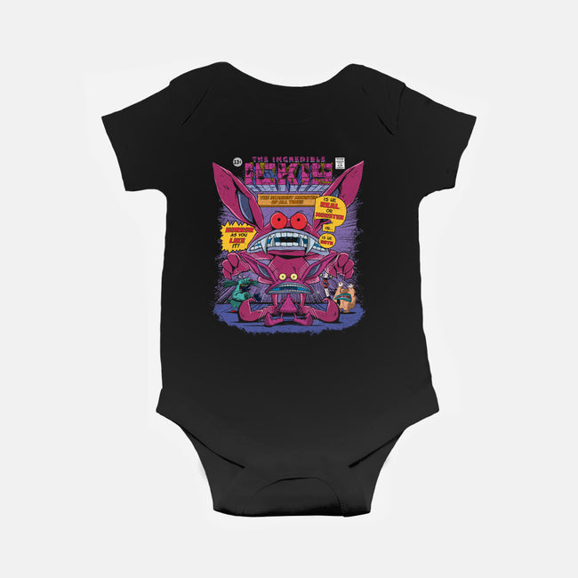 Real Monster-baby basic onesie-Angel Rotten
