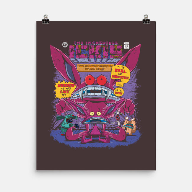 Real Monster-none matte poster-Angel Rotten