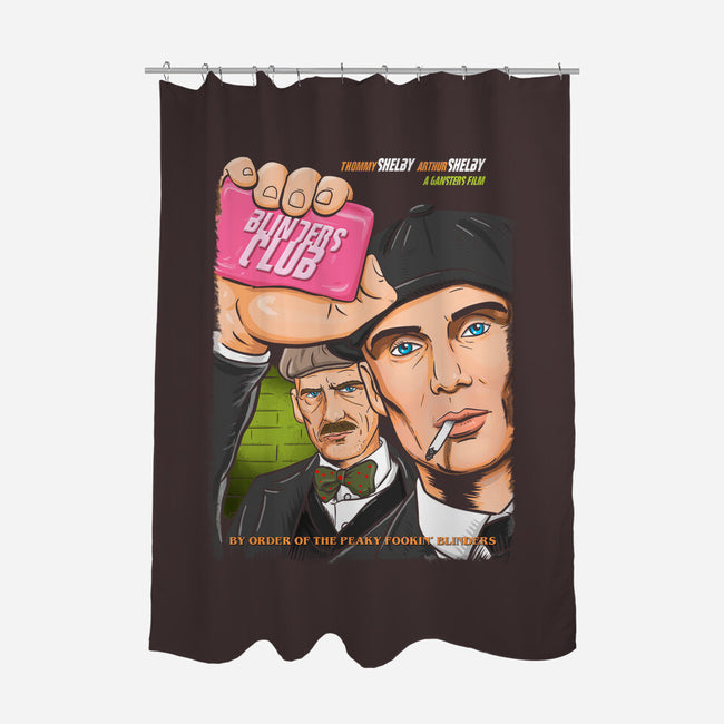 Blinders Club-none polyester shower curtain-MarianoSan