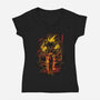 Erasure Hero-womens v-neck tee-hypertwenty