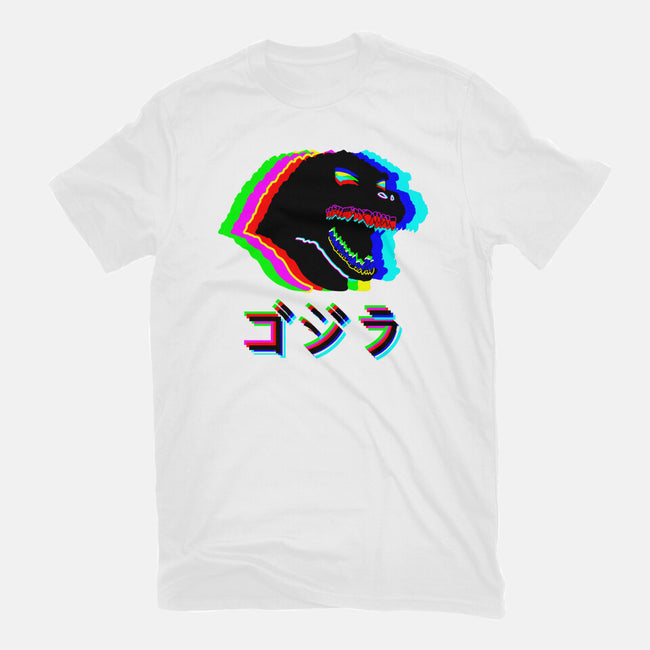 Glitchzilla-unisex basic tee-Rogelio