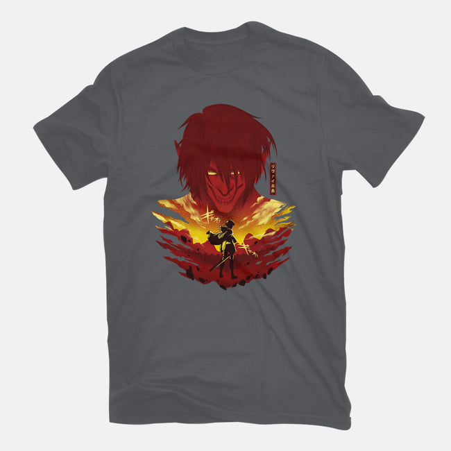 Humanity's Strongest-mens basic tee-hypertwenty