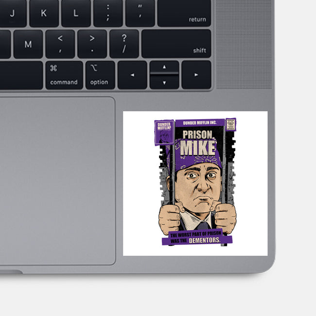 Prison Mike-none glossy sticker-The Brothers Co.