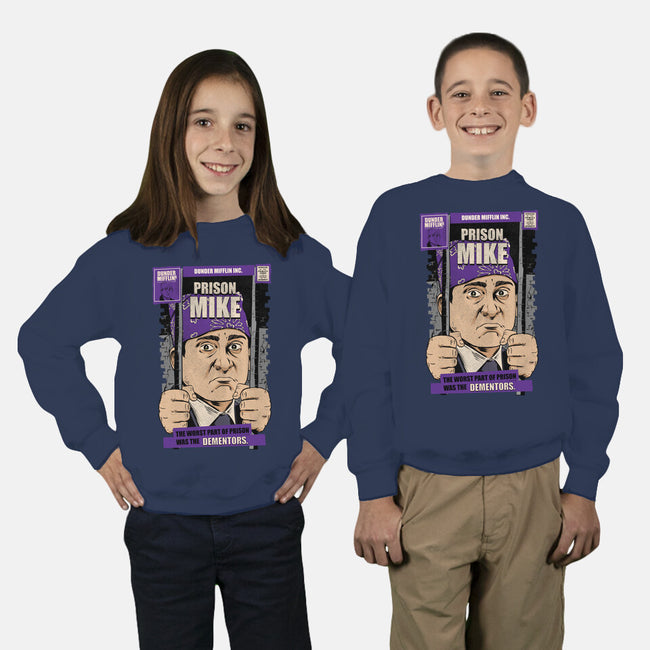 Prison Mike-youth crew neck sweatshirt-The Brothers Co.