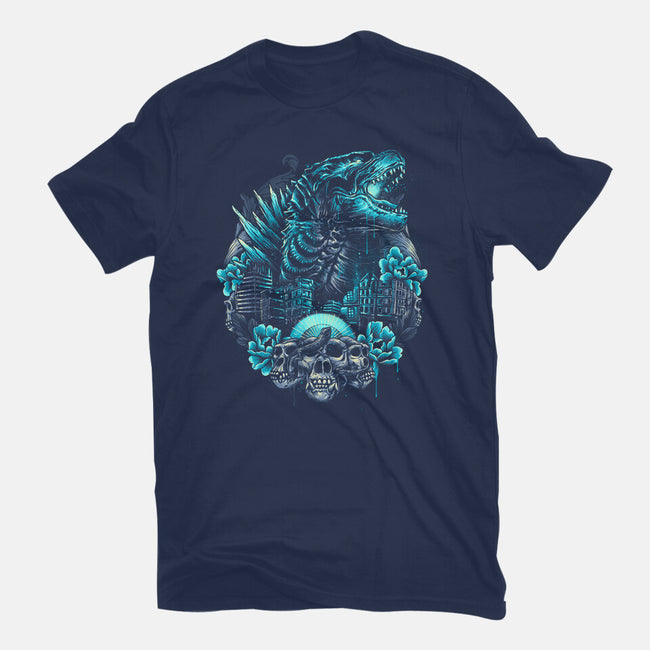 Rise From The Depths-mens basic tee-glitchygorilla
