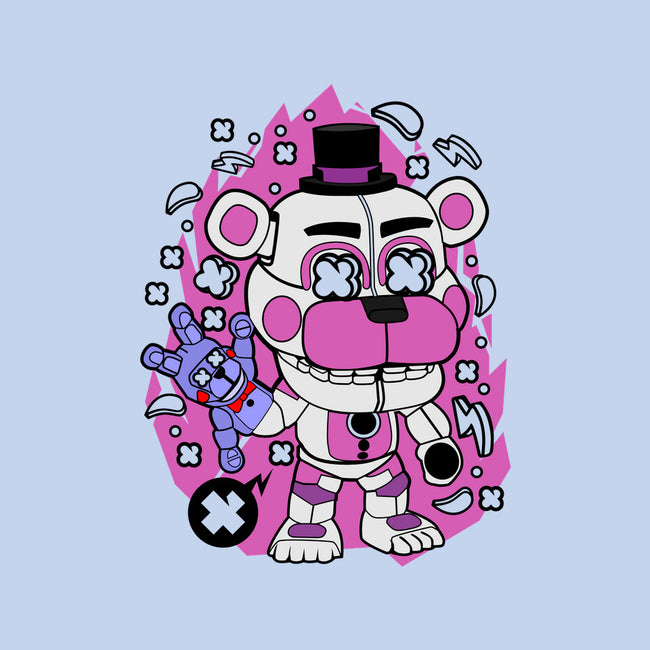 Freddy White-none glossy sticker-ElMattew