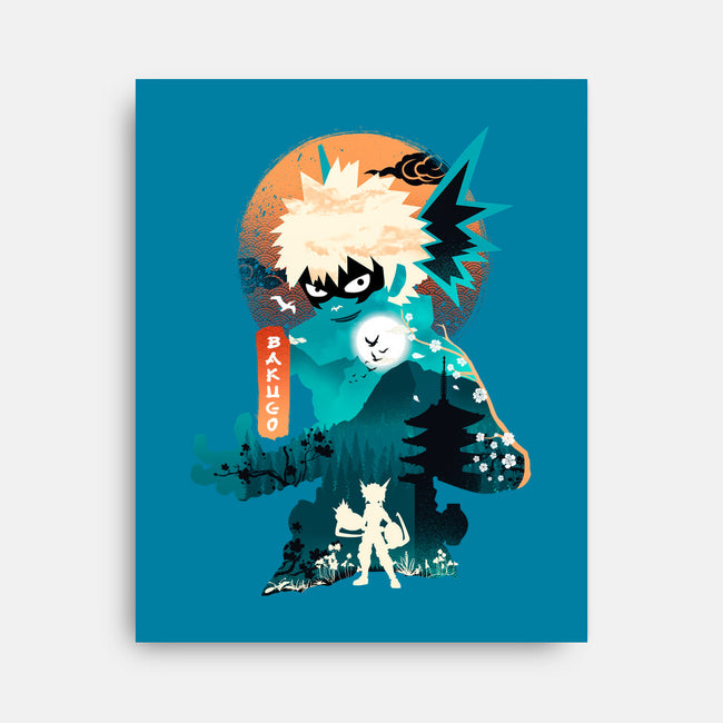 Bakugo-none stretched canvas-hirolabs