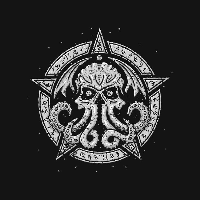 Cult of Cthulhu-none fleece blanket-Paul Simic