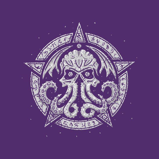 Cult of Cthulhu-none fleece blanket-Paul Simic