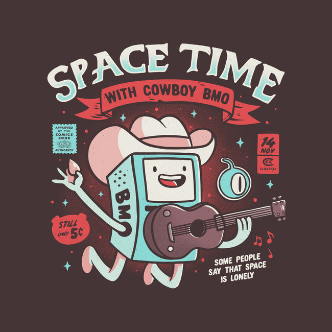 Space Time-none glossy sticker-eduely