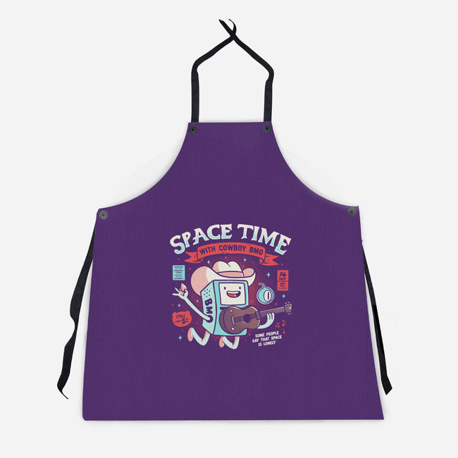 Space Time-unisex kitchen apron-eduely