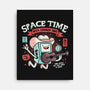Space Time-none stretched canvas-eduely