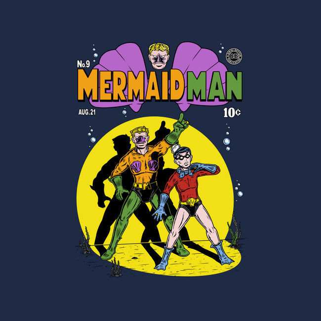 Mermaid Man-youth basic tee-Firebrander