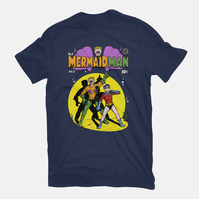 Mermaid Man-mens premium tee-Firebrander
