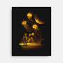 Close Encounters-none stretched canvas-dandingeroz