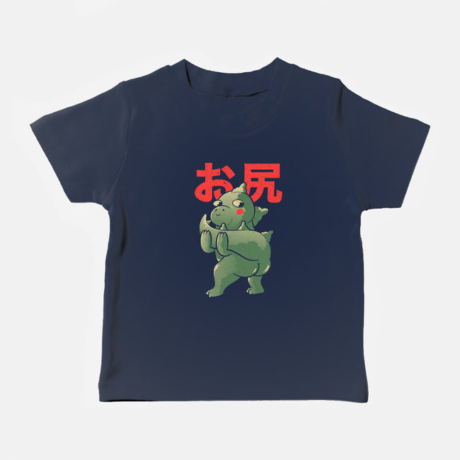 Buttzilla-baby basic tee-eduely
