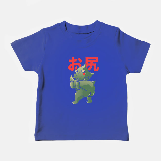 Buttzilla-baby basic tee-eduely