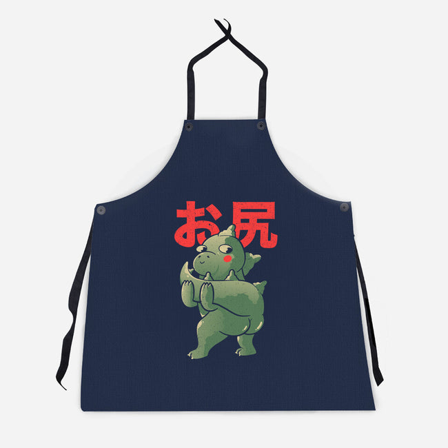 Buttzilla-unisex kitchen apron-eduely