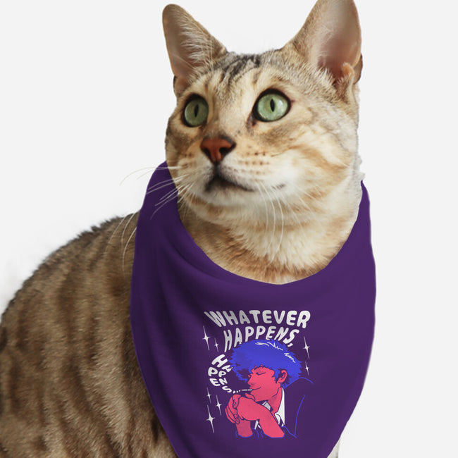 Whatever Happens-cat bandana pet collar-estudiofitas