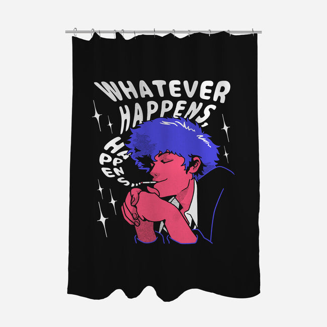 Whatever Happens-none polyester shower curtain-estudiofitas