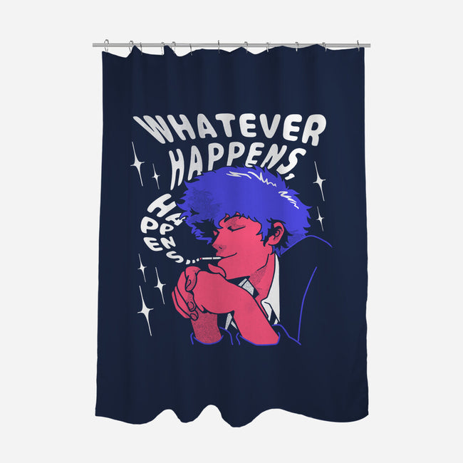 Whatever Happens-none polyester shower curtain-estudiofitas
