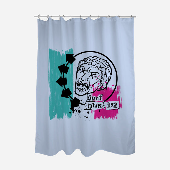 Don't Blink 182-none polyester shower curtain-danielmorris1993