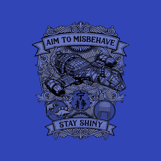 Aim to Misbehave-mens basic tee-kg07