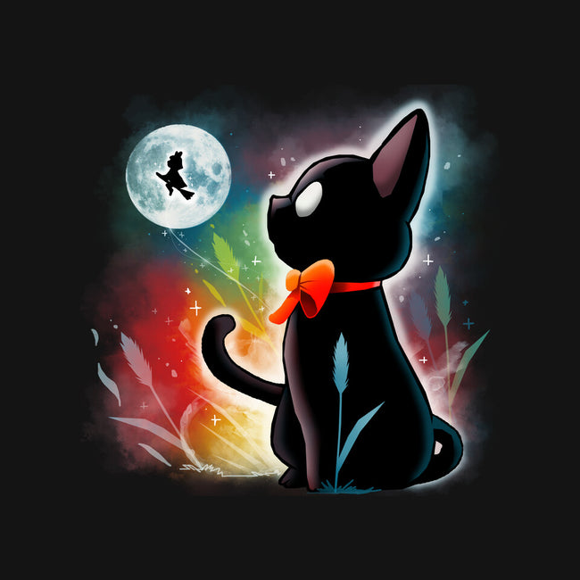 Witched Cat-none glossy sticker-Vallina84