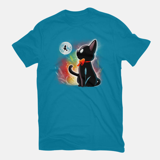 Witched Cat-mens basic tee-Vallina84