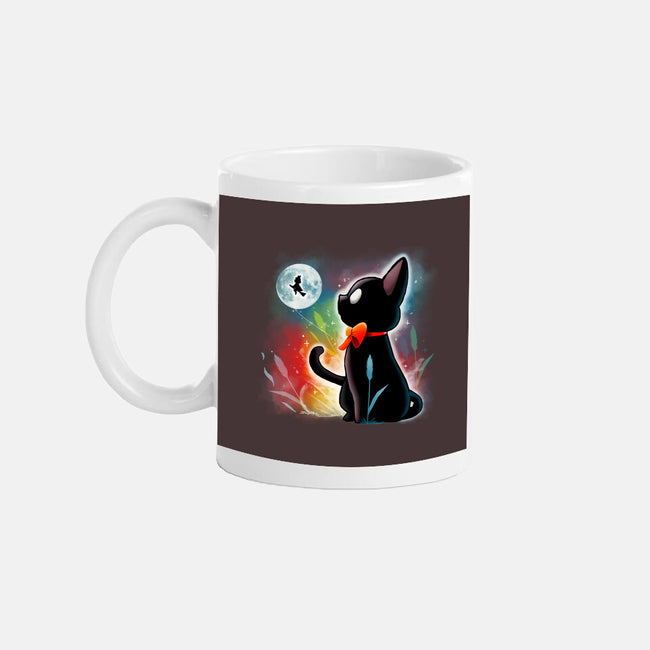 Witched Cat-none glossy mug-Vallina84