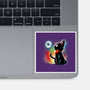 Witched Cat-none glossy sticker-Vallina84