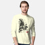 Xenomorphs Invasion Sumi-E-mens long sleeved tee-DrMonekers