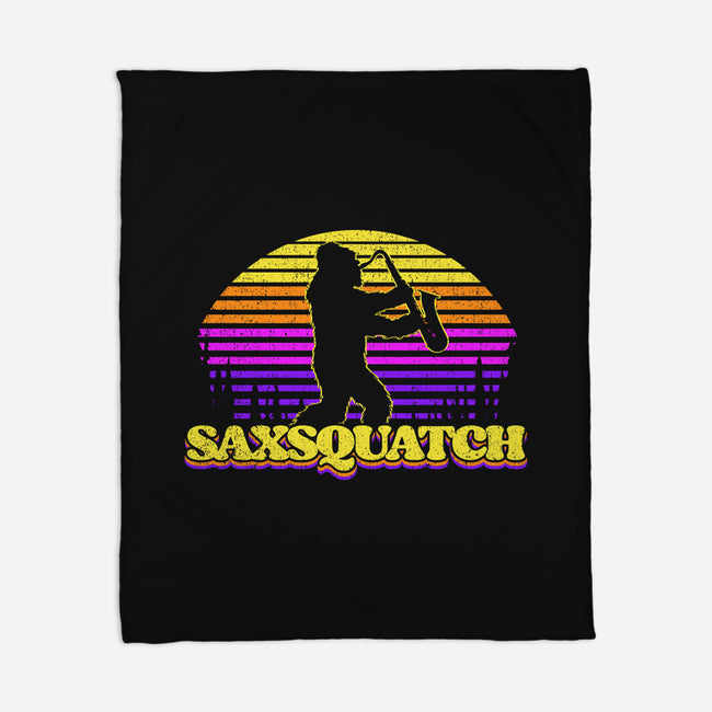 Saxsquatch-none fleece blanket-OPIPPI