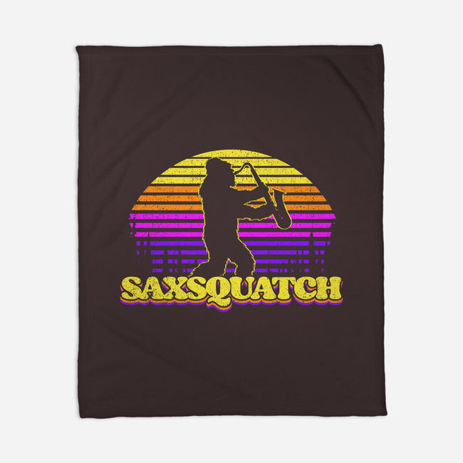 Saxsquatch-none fleece blanket-OPIPPI