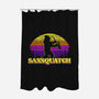 Saxsquatch-none polyester shower curtain-OPIPPI